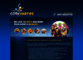Corkparties.com thumbnail