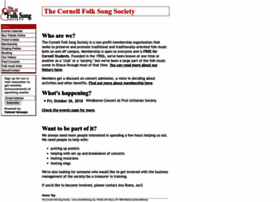 Cornellfolksong.org thumbnail