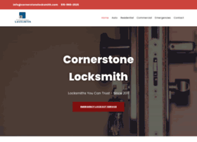 Cornerstonelocksmith.com thumbnail