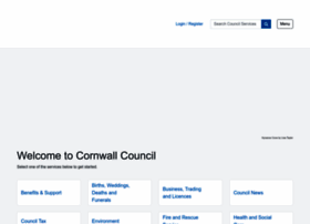 Cornwall.gov.uk thumbnail
