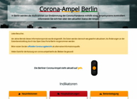 Corona-ampel-berlin.de thumbnail
