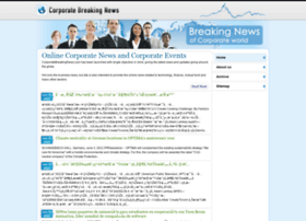 Corporatebreakingnews.com thumbnail