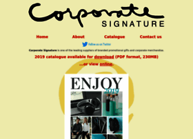 Corporatesignature.co.uk thumbnail