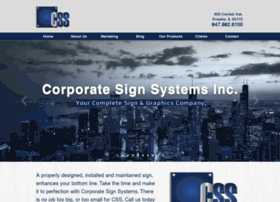 Corporatesignsystems.com thumbnail