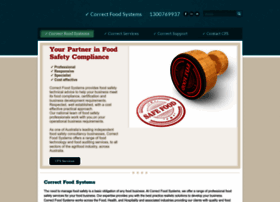 Correctfoodsystems.com.au thumbnail