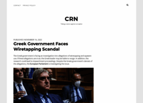 Corruptionresearchnetwork.org thumbnail