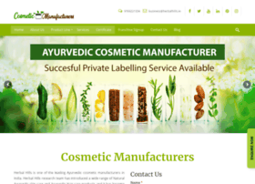 Cosmeticmanufacturers.co thumbnail