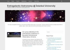 Cosmology.istanbul.edu.tr thumbnail