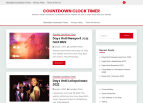 Countdownclocktimer.com thumbnail