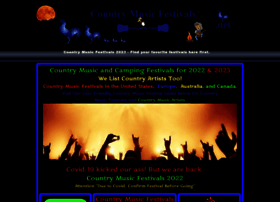 Countrymusicfestivals.net thumbnail