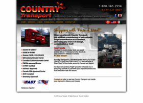 Countrytransport.com thumbnail