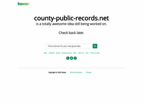 County-public-records.net thumbnail