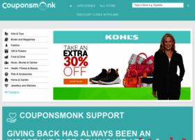 Couponsmonk.com thumbnail
