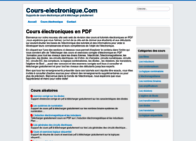 Cours-electronique.com thumbnail