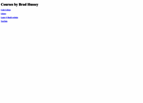 Course.bradhussey.ca thumbnail