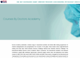 Courses.doctorsacademy.org.uk thumbnail