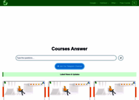 Coursesanswer.com thumbnail