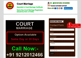 Courtmarriage.org.in thumbnail