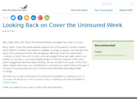 Covertheuninsured.org thumbnail