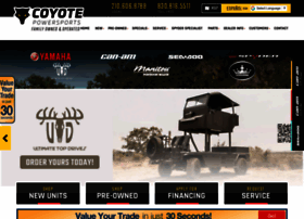 Coyote-powersports.com thumbnail