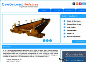 Cranecomponentmanufacturers.com thumbnail