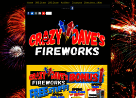 Crazydavesfireworks.net thumbnail