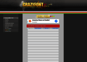 Crazyfont.net thumbnail Crazyfont.net thumbnail
