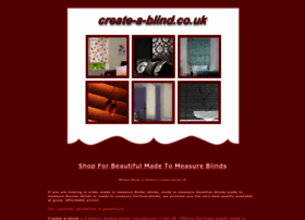 Create-a-blind.co.uk thumbnail