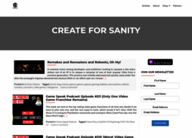 Createforsanity.com thumbnail