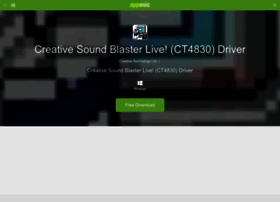 Creative-sound-blaster-live-ct4830-driver.apponic.com thumbnail