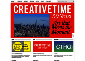 Creativetime.org thumbnail