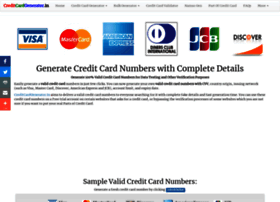 Creditcardgenerator.in thumbnail Creditcardgenerator.in thumbnail