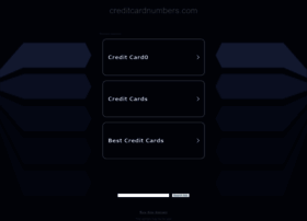Creditcardnumbers.com thumbnail