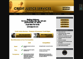 Creditjusticeservices.com thumbnail