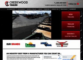 Creekwoodtrailers.com thumbnail