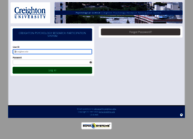Creighton.sona-systems.com thumbnail