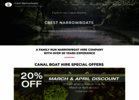 Crestnarrowboats.co.uk thumbnail