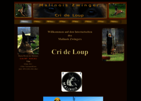 Cri-de-loup.de thumbnail