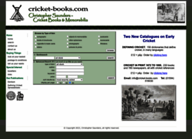 Cricket-books.com thumbnail