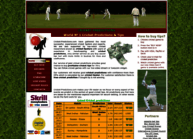 Cricket-predictions.com thumbnail