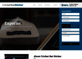 Cricketbatsticker.com thumbnail