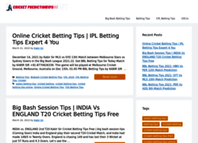 Cricketbettingtipsonline.net thumbnail
