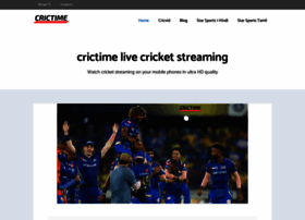 Crictime-live.com thumbnail