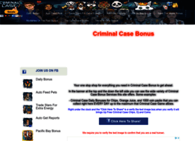 Criminalcasetools.com thumbnail
