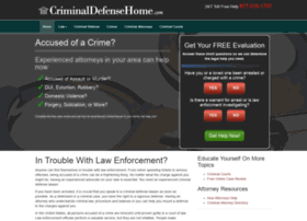 Criminaldefensehome.com thumbnail