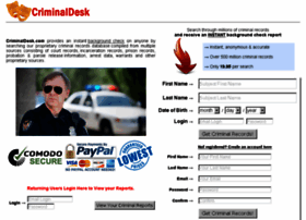 Criminaldesk.com thumbnail