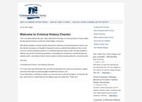 Criminalhistorychecks.com thumbnail