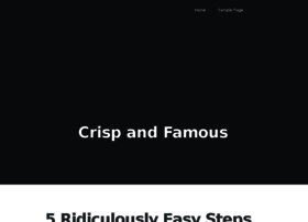 Crispandfamous.com thumbnail