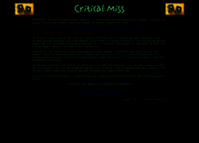 Criticalmiss.com thumbnail