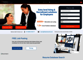 Crm.freshersworld.com thumbnail